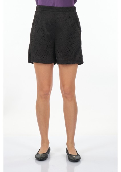 Minimalist Dantel Desenli Kadın Şort - Günlük Kullanım fiyatları