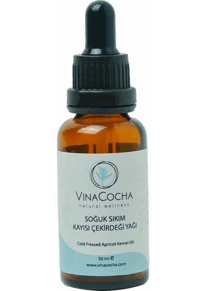 Soğuk Sıkım Kayısı Çekirdeği Yağı 30ML