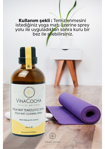 Yoga Mat Temizleyicisi