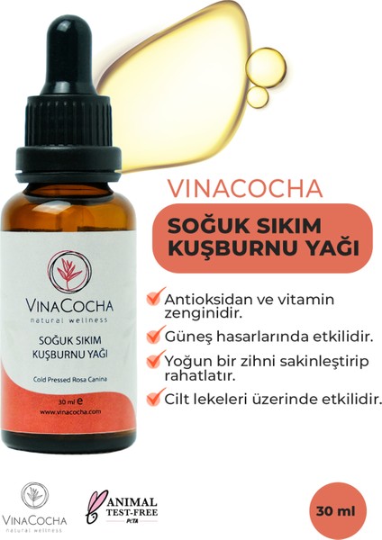 Soğuk Sıkım Kuşburnu Çekirdeği Yağı 30ML modelleri