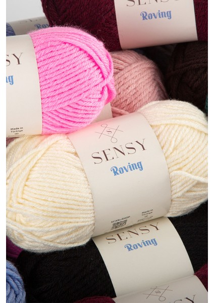 Premium Roving El Örgü Ipi Atkı Bere Ipi Kazak Panço Ip Hırka Ipi modelleri