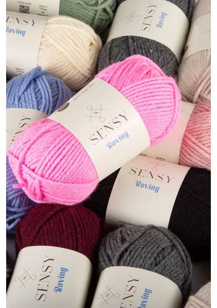 Premium Roving El Örgü Ipi Atkı Bere Ipi Kazak Panço Ip Hırka Ipi indirimleri