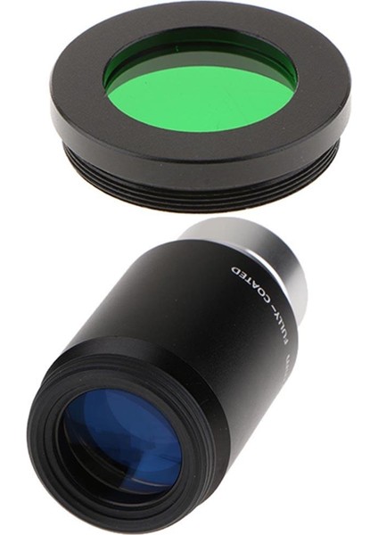 1.25 "teleskop Mercek Lensi Pl 32MM 52 Derece Çoklu Düzenli Yeşil Filtre (Yurt Dışından)