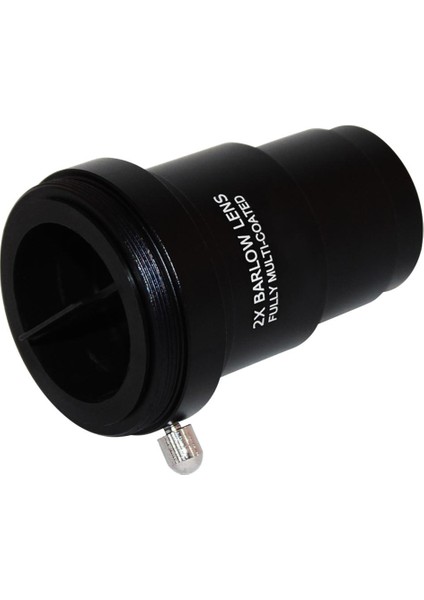 Full Metal 1.25 '' 2x Büyütme Teleskop Mercek Için Barlow Lens 5P0054 (Yurt Dışından)