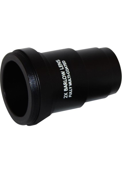 Full Metal 1.25 '' 2x Büyütme Teleskop Mercek Için Barlow Lens 5P0054 (Yurt Dışından)