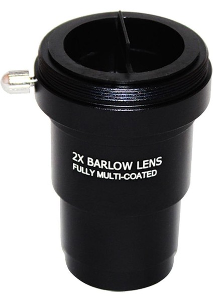 Full Metal 1.25 '' 2x Büyütme Teleskop Mercek Için Barlow Lens 5P0054 (Yurt Dışından)