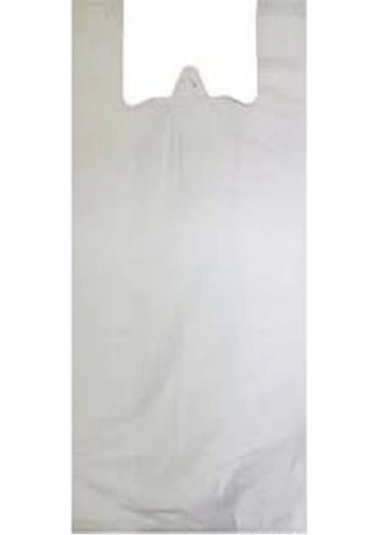 Beyaz Hışır VE KALIN Atlet Poşet Alışveriş Torbası Pazar Poşeti CİCİ BOY TOPLAM 600 ADET indirimleri