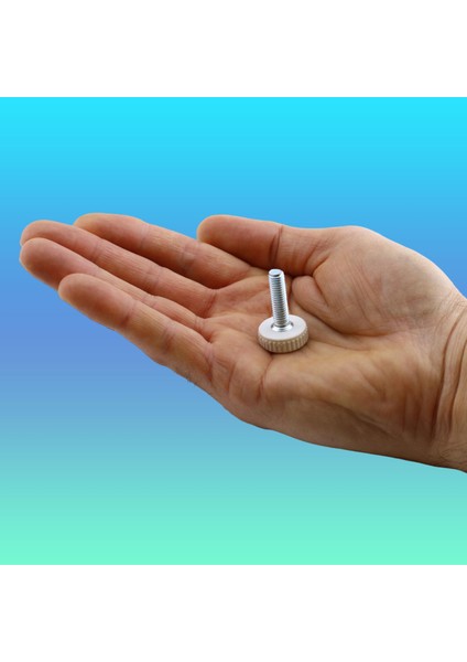 Bingo Rotil Ayakları M6 Civatalı Mm Beyaz Profil Ayağı 2.5 Cm (10 Adet) modelleri