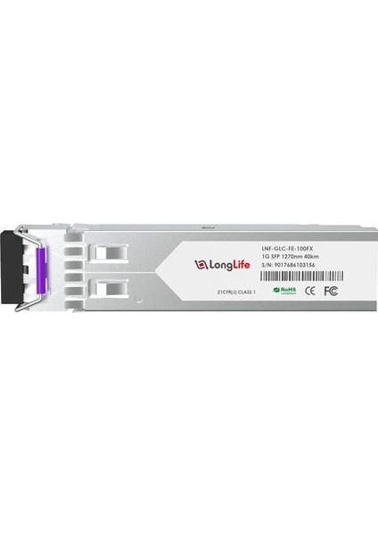 LNF-GLC-FE-100FX 100BASE-FX Sfp 1310NM 2km Industrial Dom For Cisco