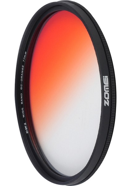 Slim Mezun Lens Filtresi Kameralar Için Rakil Cam Turuncu 40.5-82MM 77MM (Yurt Dışından)