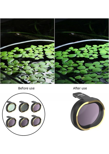 6 Adet Lens Filtreler Uv + Cpl + Nd Fimi X8 Se Kamera Için (Yurt Dışından) indirimleri
