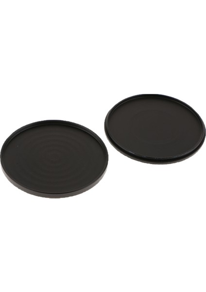 58MM Kamera Lens Filtre Depolama Cap Kılıf Metal Koruma Kutusu Kapak Siyah (Yurt Dışından)