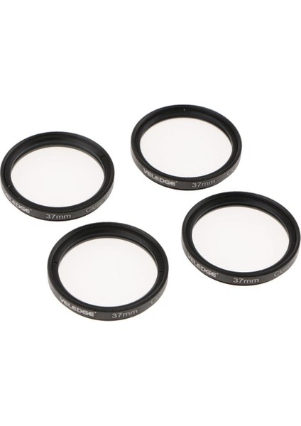 37MM Yakın Çekim Makro Closeup Lens Setleri +1 +2 +4 +10 Poşet ile Filtre Kiti (Yurt Dışından)