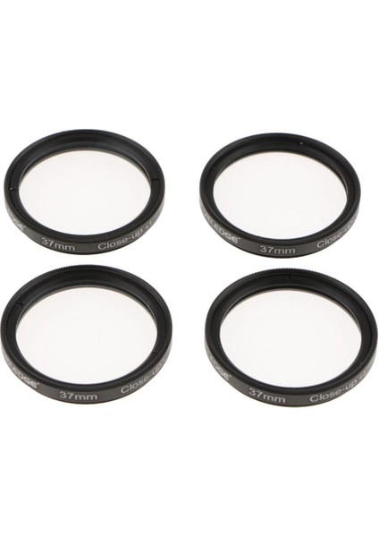 37MM Yakın Çekim Makro Closeup Lens Setleri +1 +2 +4 +10 Poşet ile Filtre Kiti (Yurt Dışından)