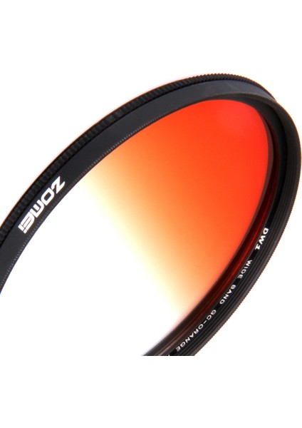 Slim Mezun Lens Filtresi Kameralar Için Rakil Cam Turuncu 40.5-82MM 62MM (Yurt Dışından)