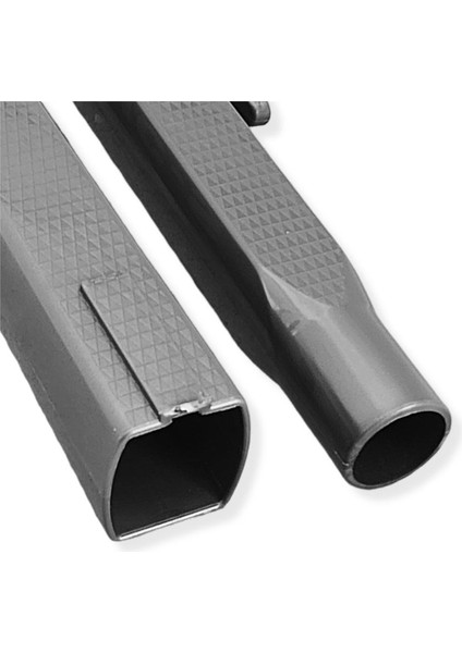Fantom Uyumlu P 1300 Pratik Xl Dik Süpürge Borusu Takımı - Gri