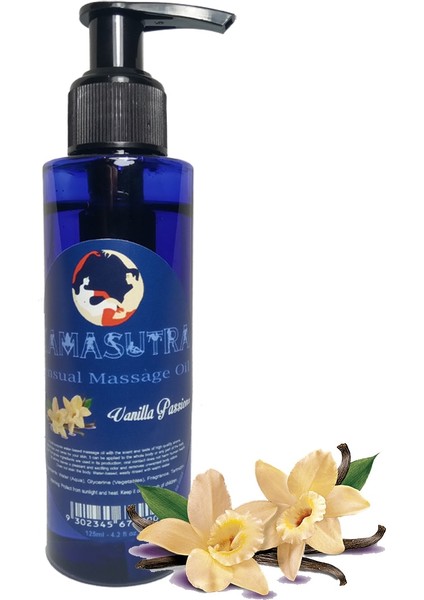 Vücut Masaj Yağı Çikolata Ve Vanilya Aromalı 125ml Sensual Massage Oil