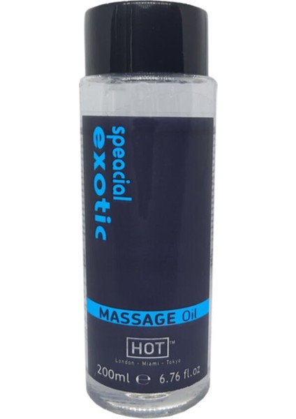 Hot Special Exotic Massage Oil 200ml Aromalı Masaj Yağı