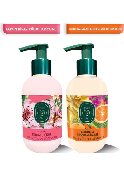 Japon Kiraz ve Bodrum Mandalinası Losyon 280 ml