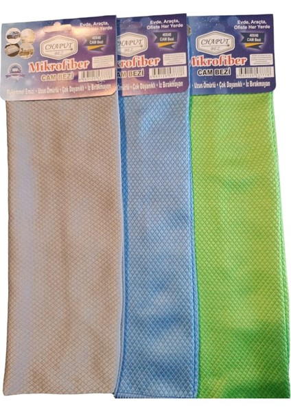 40X40 Mikrofiber Cam Bezi
