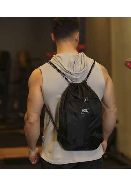 Sackpack Spor Çanta Siyah