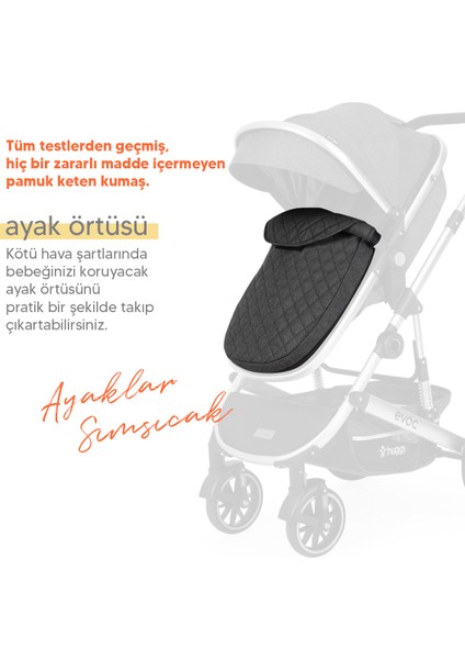 Evoc 5 In 1 Travel Bebek Arabası