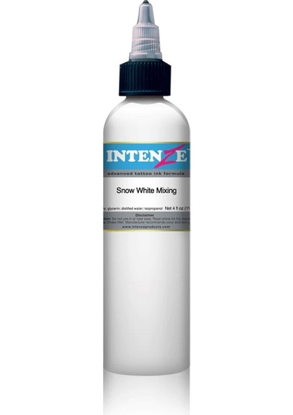 Intenze Tattoo Ink Dövme Boyası Snow White Mixing 1oz