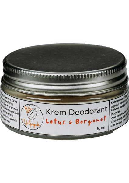 Lotus Bergamot Krem Deodorant