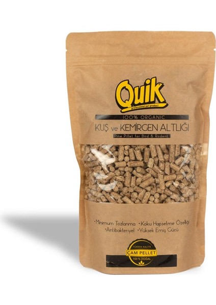 Çam Paleti Kemirgen ve Kuş Altlığı ve Kedi Kumu 750 gr