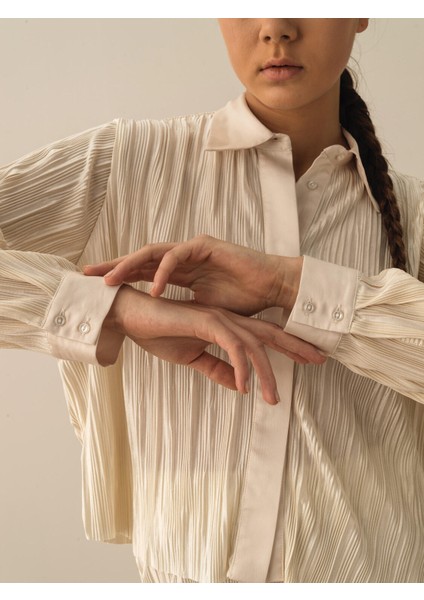 Polo Yaka Oversize Gömlek
