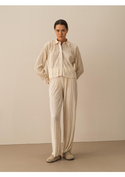 Polo Yaka Oversize Gömlek