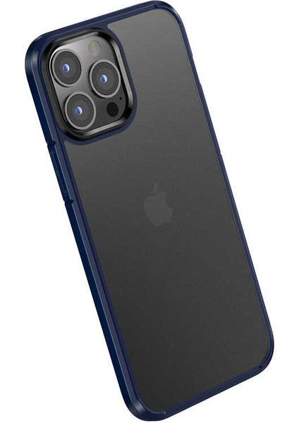 iPhone 12 Pro Max Uyumlu Kılıf Mat Parmak Izi Yapmayan Transparan Wlons H-Bom Kapak