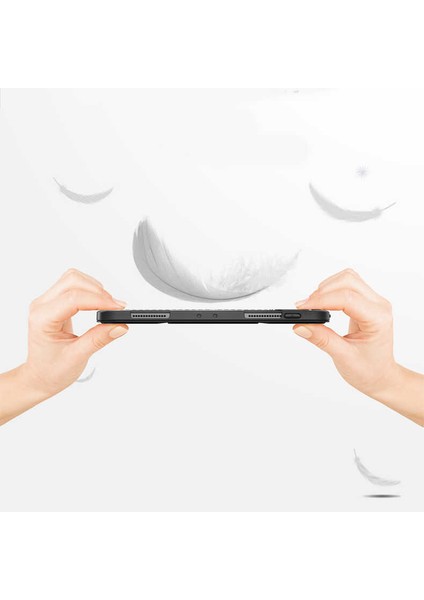 iPad 10.2 (8.nesil) Uyumlu Deri Görünümlü Smart Cover Standlı Kılıf Wlons Tablet Kılıf indirimleri