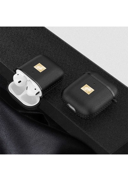 Airpods Uyumlu Kılıf Deri Görünümlü Wlons Askılı Koruma Kılıfı indirimleri