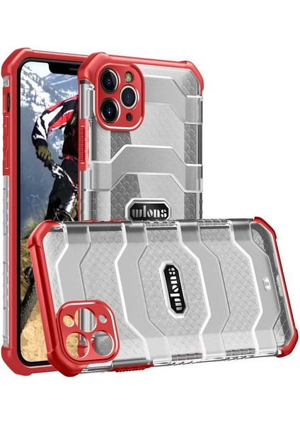 iPhone 11 Pro Uyumlu Kılıf Darbe Emici Koruyucu Wlons Mit Kapak