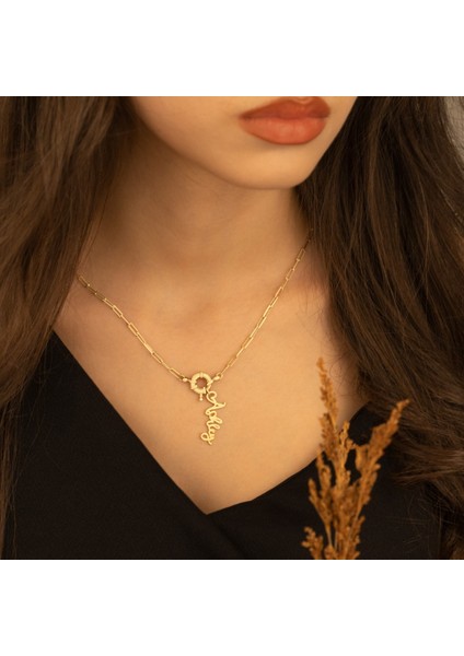 Ataç Zincir Isimli Gümüş Kolye Kadın Gümüş Kolye fırsatları