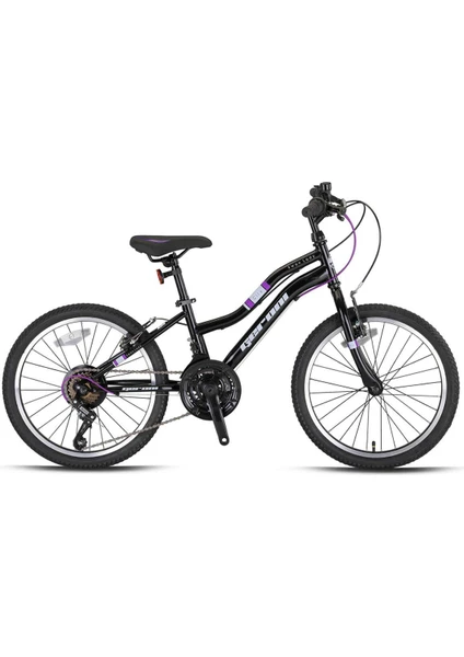 Geroni Swan Lady - 20 Mtb - 11 - 21 Vites - V.b. - Siyah-Ekru/mor