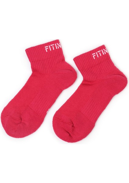 Premium Performance quarter Unisex Spor çorap pembe fiyatları