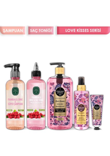 Frambuazlı Set ve Love Kisses Serisi