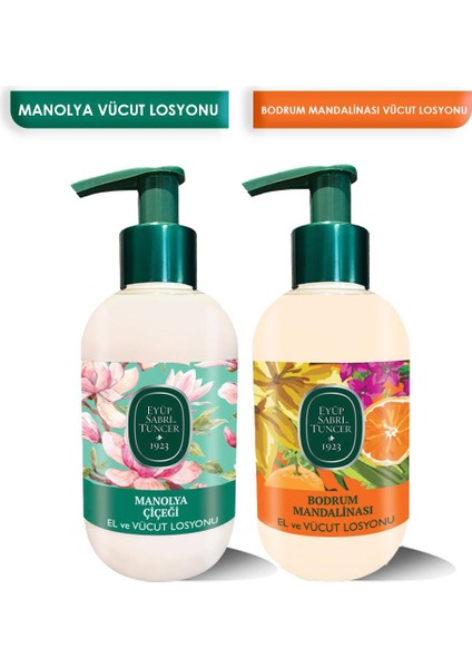 Manolya ve Bodrum Mandalinası Losyon 280 ml