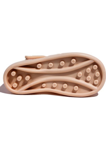 S10271 Tobby Solid Bej Ortopedik Günlük Kız Çocuk Sandalet