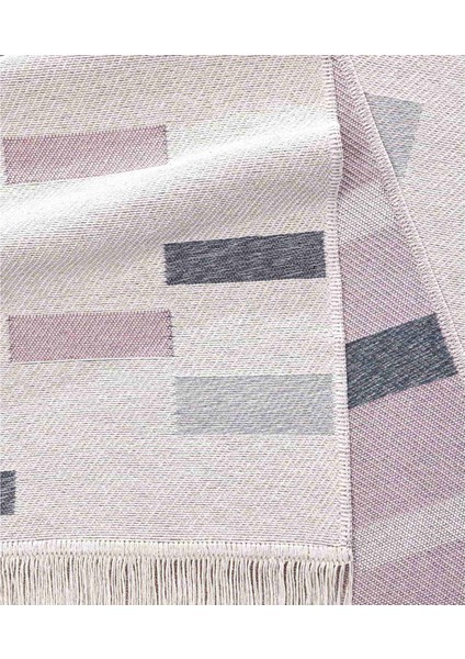 Duo Krem Gri Çift Taraflı Yıkanabilir Dokuma Kilim 24246A modelleri