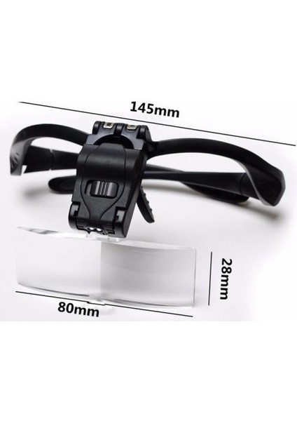 5 Farklı Lensli Gözlük Tipi Büyüteç modelleri