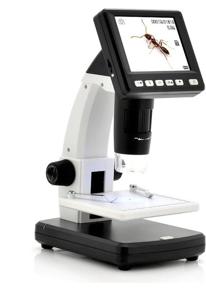 Soif 5mp 500X Dijital LCD Ekranlı Stereo Mikroskop Sd Kart + Şarj Pili