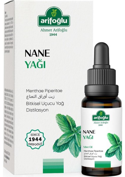 %100 Saf ve Doğal Nane Uçucu Yağı 10 ml