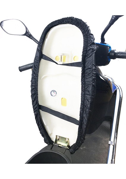 Motosiklet Koltuğu Yastık Kapağı Yağmur Geçirmez Scooter Elektrikli Araçlar Siyah Xl (Yurt Dışından) fırsatları