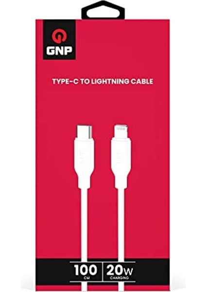 Gnp Genpa 20 W Usb-C Lightning Kablo - Hızlı Şarj ve Data Kablosu