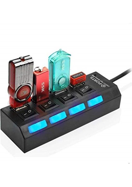 4863 USB Hub 4 Port Çoklayıcı