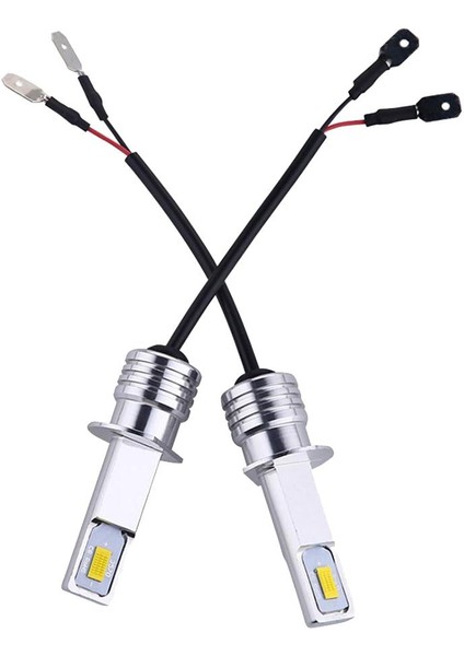 2x Beyaz 35 W LED Far Sis Çalışma Lambası Kiti Oto Araba Için 6000 K 4000LM H1 (Yurt Dışından) indirimleri