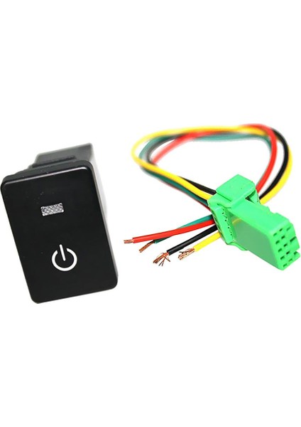 2x Push Switch Toyota Sequoia Highlander 2008 Up Için Beyaz LED Güç Sembolü (Yurt Dışından) fiyatları